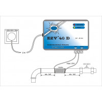 Elektromagnetický upravovač vody EZV 40 D /prietok 15-57l za min