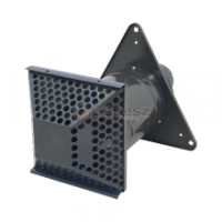 Odťah spalín cez stenu k plynovým kachliam FÉG 260-470mm