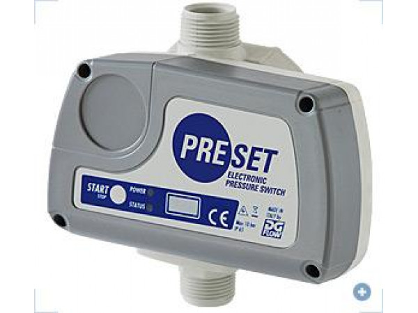 Tlakový spínač T DG PRESET  PS 16 230V/16A/1-9 bar