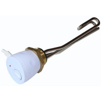 Špirala bojler 1500W 5/4" L=305mm 230V Cu/Ni s termostatom
