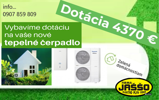 Dotácie na tepelné čerpadlá